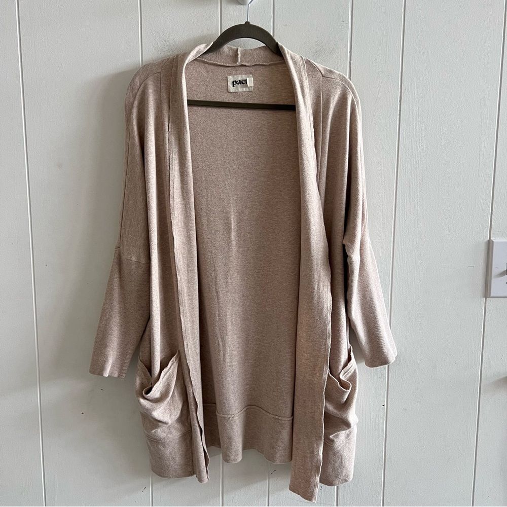 Pact Organic Cotton Airplane Wrap Cardigan